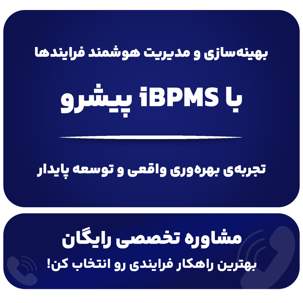 مشاوره تخصصی رایگان در انتخاب و اجرای مدیریت فرایند